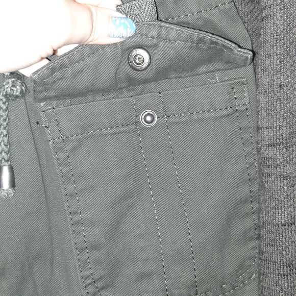 Multi fabric Utility Jacket. - Picture 3 of 12